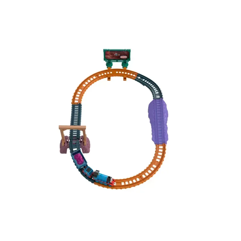Jucarii, Copii si Bebe - Jucarii si jocuri - Vehicule si jucarii cu telecomanda - Trenulete de jucarie - Set de joaca Thomas and Friends, Trenulet cu circuit, Gordon - Infinity.ro