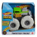 Jucarii, Copii si Bebe - Jucarii si jocuri - Vehicule si jucarii cu telecomanda - Masinute - Hot Wheels Monster Truck Masinuta Twister Tredz Bone Shaker Scara 1:43 - Infinity.ro