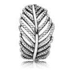 Fashion, accesorii si bijuterii - Femei - Bijuterii femei - Inele femei - Inel delicat cu design de pană, din argint - 8 - Infinity.ro