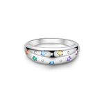 Fashion, accesorii si bijuterii - Femei - Bijuterii femei - Inele femei - Inel cu pietre colorate - 9 - Infinity.ro