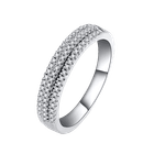 Fashion, accesorii si bijuterii - Femei - Bijuterii femei - Inele femei - Inel cu Pietre Sclipitoare Diora - 8 - Infinity.ro