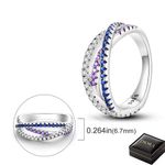 Fashion, accesorii si bijuterii - Femei - Bijuterii femei - Inele femei - Inel Aurora in trei culori din Argint - 9 - Infinity.ro