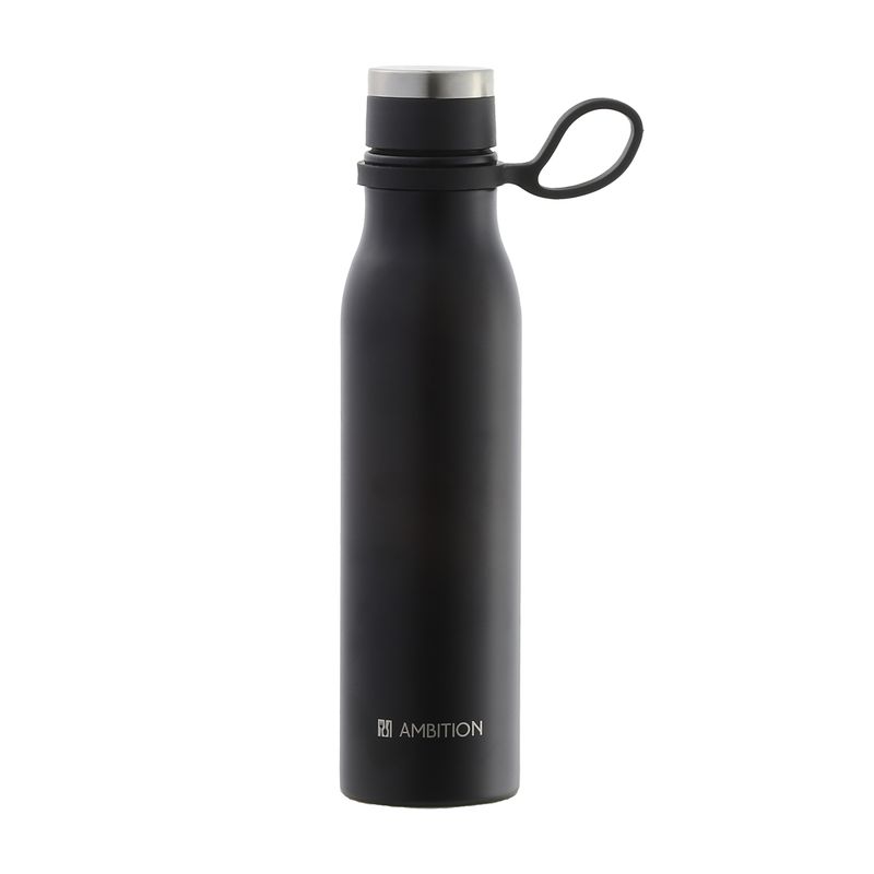 Casa si Gradina - Bucatarie si vesela - Accesorii bar - Termosuri si Cani termos - Sticla termos AMBITION Silky, 480ml, negru - Infinity.ro