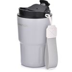 Casa si Gradina - Bucatarie si vesela - Accesorii bar - Termosuri si Cani termos - Cana termos AMBITION Fern, 350ml, inox, gri - Infinity.ro