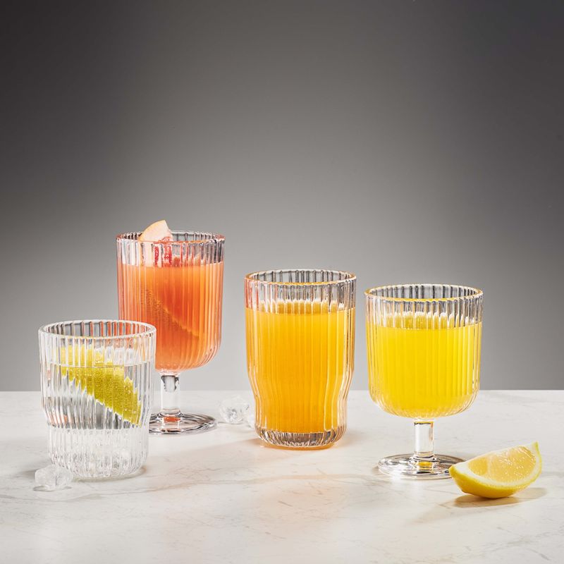 Casa si Gradina - Bucatarie si vesela - Cani si pahare - Pahare - Pahar long drink 346ml, sticla, AMBITION Rillet - Infinity.ro