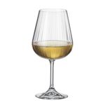 Casa si Gradina - Bucatarie si vesela - Cani si pahare - Pahare - Set 4 pahare vin alb MAISON FORINE Anna, 490ml, sticla cristalina - Infinity.ro