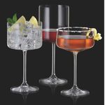 Casa si Gradina - Bucatarie si vesela - Cani si pahare - Pahare - Set 4 pahare gin tonic MAISON FORINE Moderna, 455ml, sticla cristalina - Infinity.ro