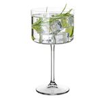 Casa si Gradina - Bucatarie si vesela - Cani si pahare - Pahare - Set 4 pahare gin tonic MAISON FORINE Moderna, 455ml, sticla cristalina - Infinity.ro