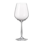 Casa si Gradina - Bucatarie si vesela - Cani si pahare - Pahare - Set 4 pahare vin alb MAISON FORINE Gourmet, 450ml, sticla cristalina - Infinity.ro