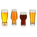 Casa si Gradina - Bucatarie si vesela - Cani si pahare - Pahare - Set 4 pahare mixte bere artizanala MAISON FORINE Craft I, sticla cristalina - Infinity.ro