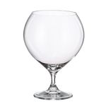 Casa si Gradina - Bucatarie si vesela - Cani si pahare - Pahare - Set 4 pahare bere cu picior MAISON FORINE Belgian, 710ml, sticla cristalina - Infinity.ro