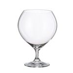 Casa si Gradina - Bucatarie si vesela - Cani si pahare - Pahare - Set 4 pahare bere cu picior MAISON FORINE Belgian, 710ml, sticla cristalina - Infinity.ro