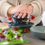 Casa si Gradina - Bucatarie si vesela - Organizare si depozitare bucatarie - Cutii alimentare - Recipient AMBITION Rillet, 1.5L, sticla termorezistenta, capac plastic - Infinity.ro