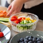 Casa si Gradina - Bucatarie si vesela - Organizare si depozitare bucatarie - Cutii alimentare - Recipient AMBITION Rillet, 950ml, sticla termorezistenta, capac plastic - Infinity.ro