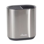 Casa si Gradina - Bucatarie si vesela - Organizare si depozitare bucatarie - Scurgator vase - Scurgator tacamuri VILEDA Easy Kitchen, cu suport cutite, otel - Infinity.ro