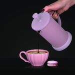 Casa si Gradina - Bucatarie si vesela - Vase pentru gatit - Ceainice si infuzoare - Infuzor ceai sau cafea AMBITION Fern, 600ml, roz - Infinity.ro