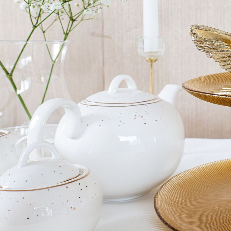 Casa si Gradina - Bucatarie si vesela - Vase pentru gatit - Ceainice si infuzoare - Ceainic AMBITION Aurelia, 1.1L, portelan - Infinity.ro