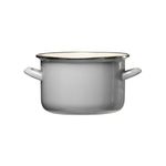 Casa si Gradina - Bucatarie si vesela - Vase pentru gatit - Oale si cratite - Oala email 24cm, 7L, gri, AMBITION Calma - Infinity.ro