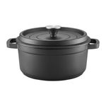 Casa si Gradina - Bucatarie si vesela - Vase pentru gatit - Oale si cratite - Oala cu capac AMBITION Iron, 20cm, 2.2L, fonta, inductie - Infinity.ro