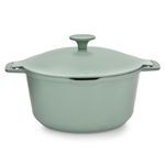 Casa si Gradina - Bucatarie si vesela - Vase pentru gatit - Oale si cratite - Oala cu capac AMBITION Fern, 24cm, 4.4L, invelis Qualum Basic, inductie - Infinity.ro