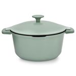 Casa si Gradina - Bucatarie si vesela - Vase pentru gatit - Oale si cratite - Oala cu capac AMBITION Fern, 24cm, 4.4L, invelis Qualum Basic, inductie - Infinity.ro