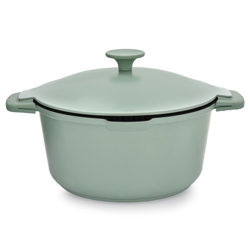 Casa si Gradina - Bucatarie si vesela - Vase pentru gatit - Oale si cratite - Oala cu capac AMBITION Fern, 24cm, 4.4L, invelis Qualum Basic, inductie - Infinity.ro