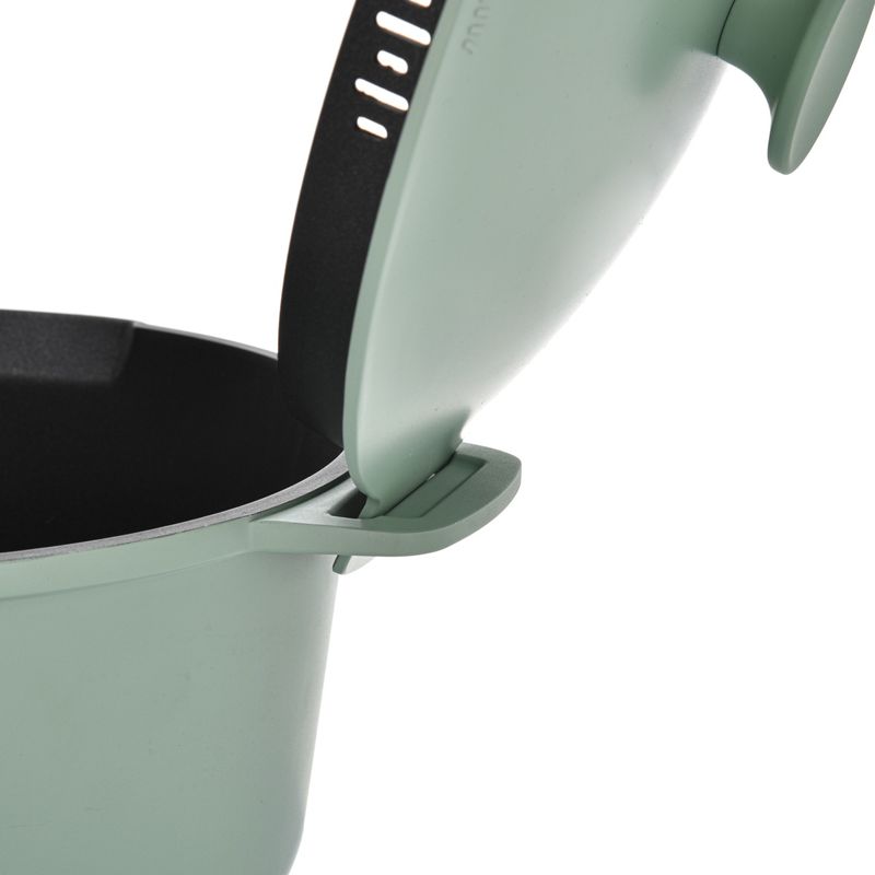 Casa si Gradina - Bucatarie si vesela - Vase pentru gatit - Oale si cratite - Oala cu capac AMBITION Fern, 24cm, 4.4L, invelis Qualum Basic, inductie - Infinity.ro