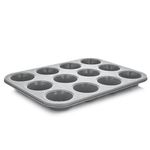 Casa si Gradina - Bucatarie si vesela - Vase pentru gatit - Tavi copt - Tava briose AMBITION Ligne, 12 portii, invelis non-stick, otel - Infinity.ro