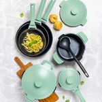 Casa si Gradina - Bucatarie si vesela - Vase pentru gatit - Tigai si seturi - Tigaie adanca cu capac AMBITION Fern, 28cm, 3.9L, invelis Qualum Basic, inductie - Infinity.ro