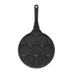 Casa si Gradina - Bucatarie si vesela - Vase pentru gatit - Tigai si seturi - Tigaie clatite AMBITION Magnat, 26cm, forme fete zambitoare, invelis ILAG Premium, inductie - Infinity.ro