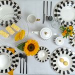 Casa si Gradina - Bucatarie si vesela - Vesela si tacamuri - Farfurii si boluri - Farfurie plata AMBITION Ribs, 27cm, portelan - Infinity.ro