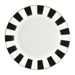 Casa si Gradina - Bucatarie si vesela - Vesela si tacamuri - Farfurii si boluri - Farfurie plata AMBITION Ribs, 27cm, portelan - Infinity.ro