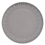 Casa si Gradina - Bucatarie si vesela - Vesela si tacamuri - Farfurii si boluri - Farfurie plata AMBITION Ligne, 30cm, portelan, gri - Infinity.ro