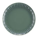 Casa si Gradina - Bucatarie si vesela - Vesela si tacamuri - Farfurii si boluri - Farfurie desert AMBITION Ligne, 21cm, portelan, verde - Infinity.ro