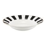 Casa si Gradina - Bucatarie si vesela - Vesela si tacamuri - Farfurii si boluri - Farfurie adanca AMBITION Ribs, 23cm, portelan, dungi - Infinity.ro
