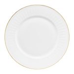 Casa si Gradina - Bucatarie si vesela - Vesela si tacamuri - Farfurii si boluri - Farfurie plata AMBITION Palazzo, 25cm, sticla opal, alb - Infinity.ro