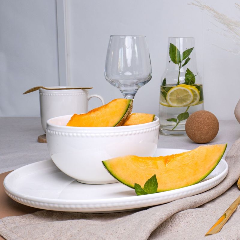 Casa si Gradina - Bucatarie si vesela - Vesela si tacamuri - Farfurii si boluri - Bol mic AMBITION Perline, 14cm, portelan - Infinity.ro