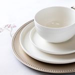 Casa si Gradina - Bucatarie si vesela - Vesela si tacamuri - Farfurii si boluri - Bol mic AMBITION Perline, 14cm, portelan - Infinity.ro