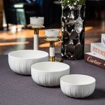 Casa si Gradina - Bucatarie si vesela - Vesela si tacamuri - Farfurii si boluri - Bol mic AMBITION Ligne, 12cm, portelan, alb - Infinity.ro