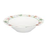 Casa si Gradina - Bucatarie si vesela - Vesela si tacamuri - Farfurii si boluri - Bol mare AMBITION Rosalia, 25cm, portelan, model floral - Infinity.ro