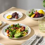 Casa si Gradina - Bucatarie si vesela - Vesela si tacamuri - Servicii de masa - Serviciu de masa AMBITION Bloom, 18 piese, 6 persoane, sticla opal - Infinity.ro