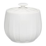 Casa si Gradina - Bucatarie si vesela - Vesela si tacamuri - Vesela pentru servire - Zaharnita cu capac AMBITION Ligne, 250ml, portelan, alb - Infinity.ro