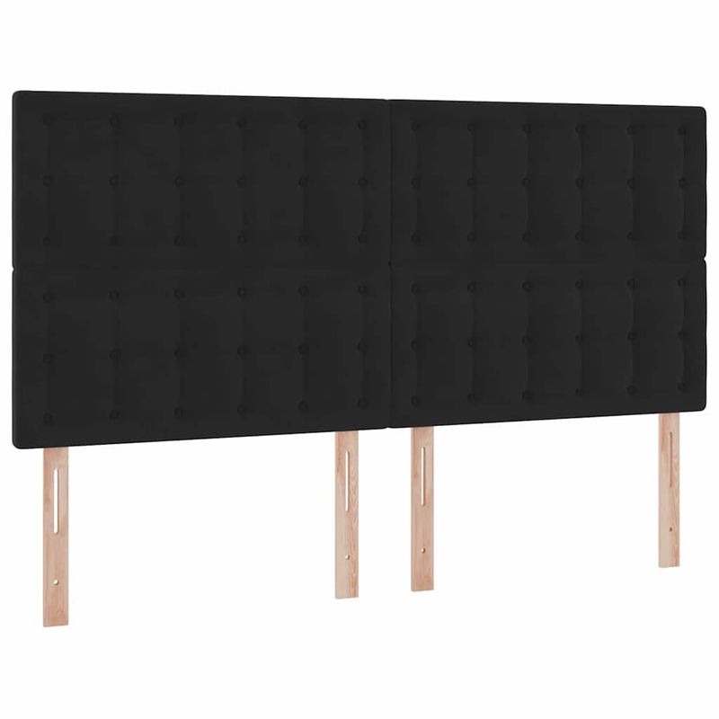 Casa si Gradina - Mobilier - Paturi si accesorii - Paturi - Pat cu storage cu saltea Negru 180 x 200 cm Piele artificiala - Infinity.ro