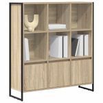 Casa si Gradina - Mobilier - Biblioteci si rafturi - Biblioteci - Dulap pentru carti 2 pcs Sonoma 99,5 x 30 x 108,5 cm - Infinity.ro