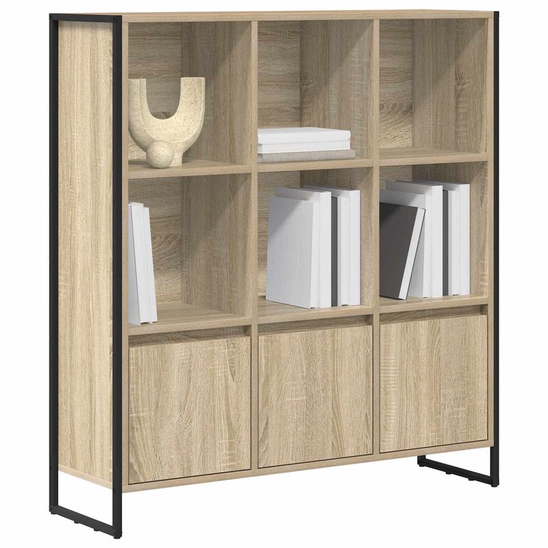 Casa si Gradina - Mobilier - Biblioteci si rafturi - Biblioteci - Dulap pentru carti 2 pcs Sonoma 99,5 x 30 x 108,5 cm - Infinity.ro