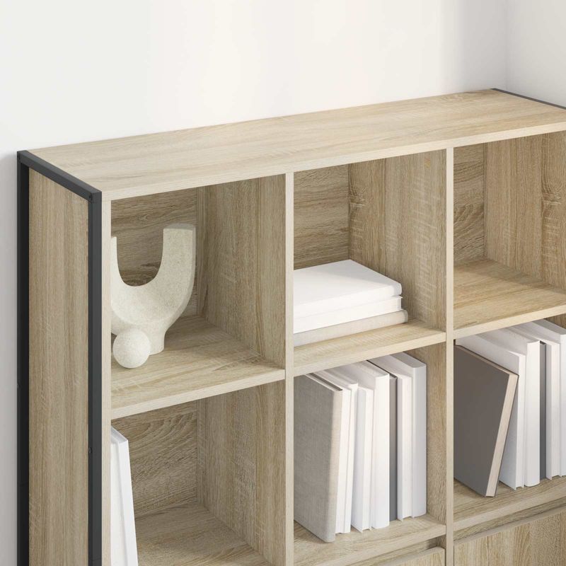 Casa si Gradina - Mobilier - Biblioteci si rafturi - Biblioteci - Dulap pentru carti 2 pcs Sonoma 99,5 x 30 x 108,5 cm - Infinity.ro