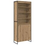 Casa si Gradina - Mobilier - Comode si corpuri - Corpuri bucatarie - Dulapuri Inalte 2 pcs Stejar artizanal 60 x 36 x 300 cm - Infinity.ro