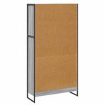 Casa si Gradina - Mobilier - Biblioteci si rafturi - Biblioteci - Dulap pentru carti 2 pcs Gri Sonoma 80 x 30 x 155 cm - Infinity.ro