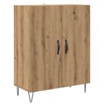 Casa si Gradina - Mobilier - Comode si corpuri - Corpuri bucatarie - Bufet Stejar Artizanal 69,5 x 34 x 180 cm Lemn compozit - Infinity.ro