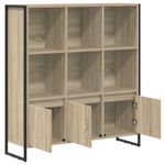 Casa si Gradina - Mobilier - Biblioteci si rafturi - Biblioteci - Dulap pentru carti 2 pcs Sonoma 99,5 x 30 x 108,5 cm - Infinity.ro